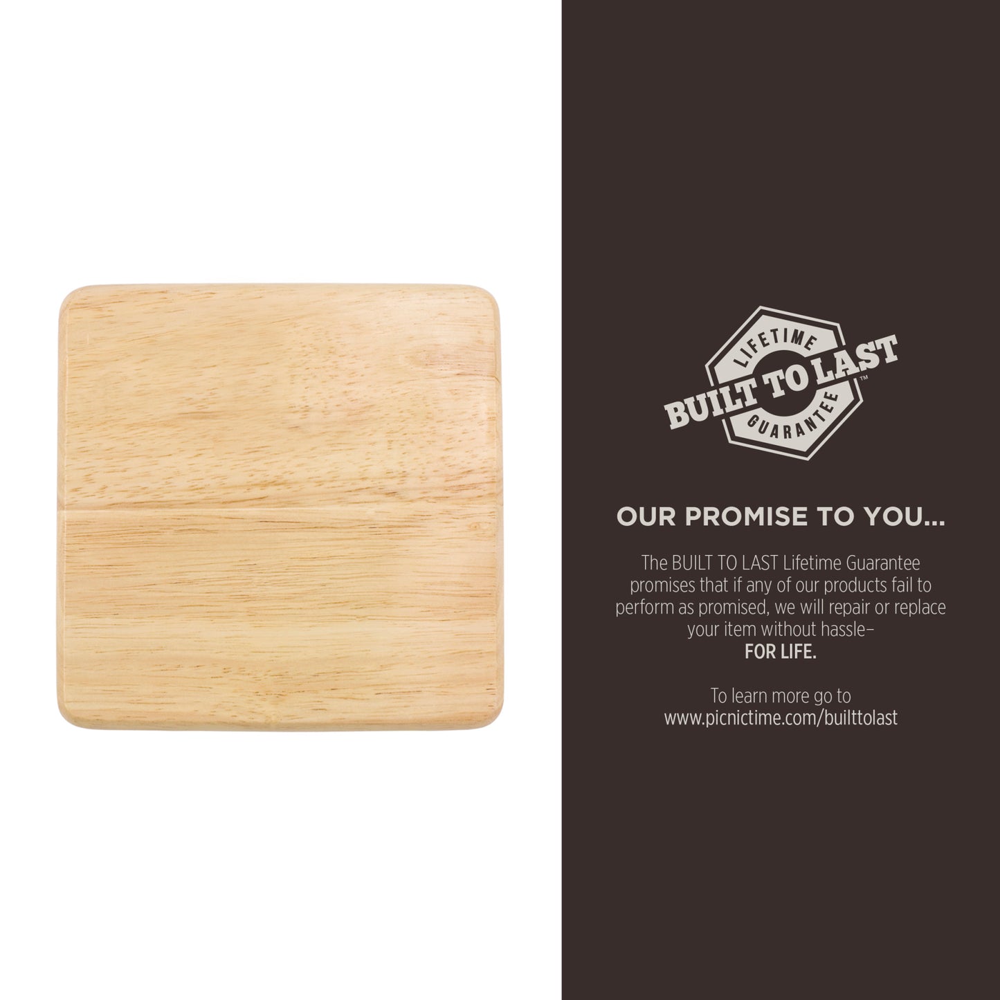 6" Square Cutting Board