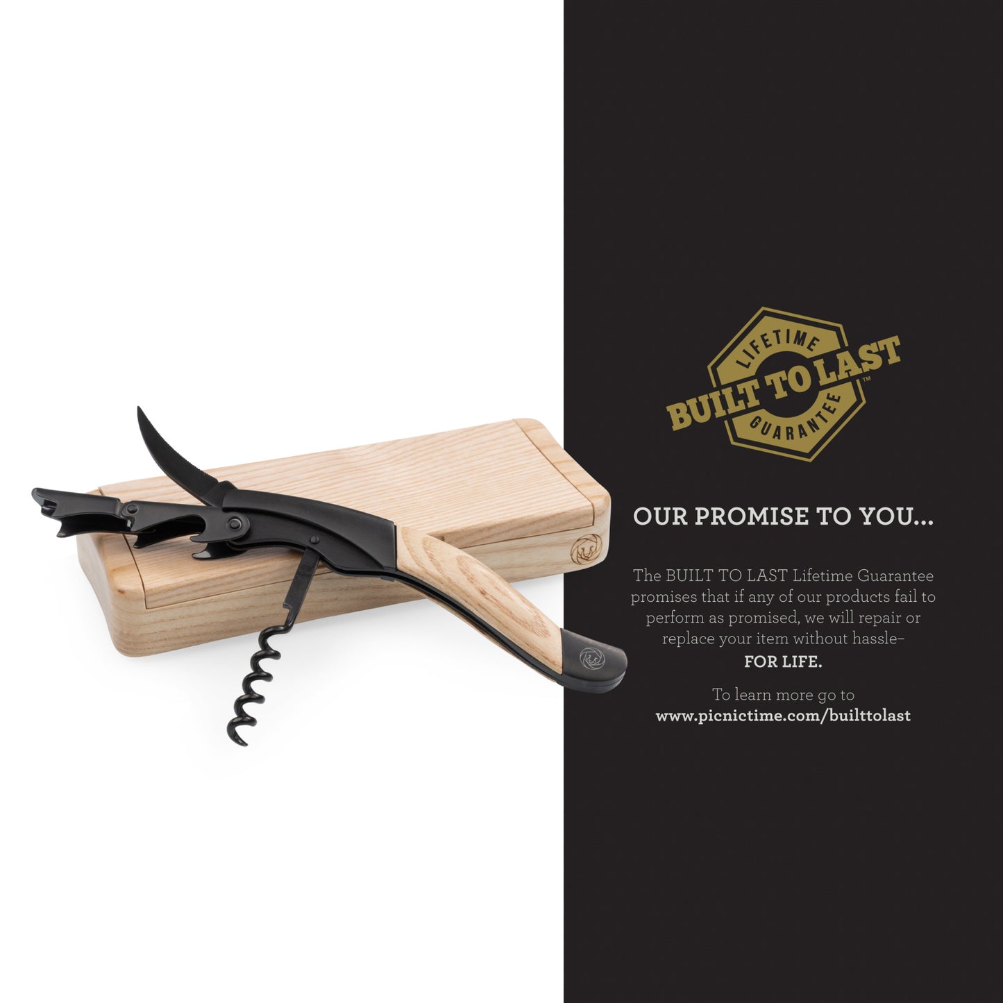 Barolo Waiter-style Corkscrew in Ashwood Box