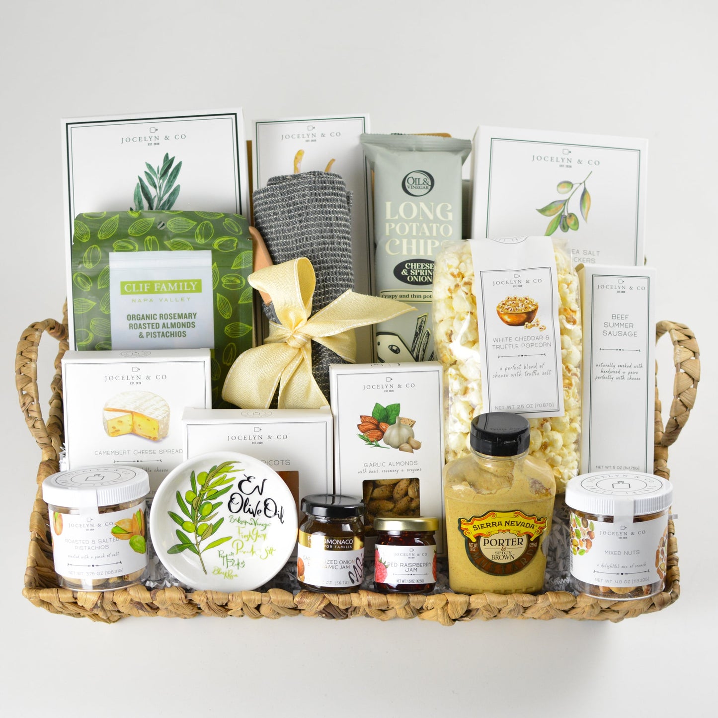 An Abundant Gourmet Gift Basket