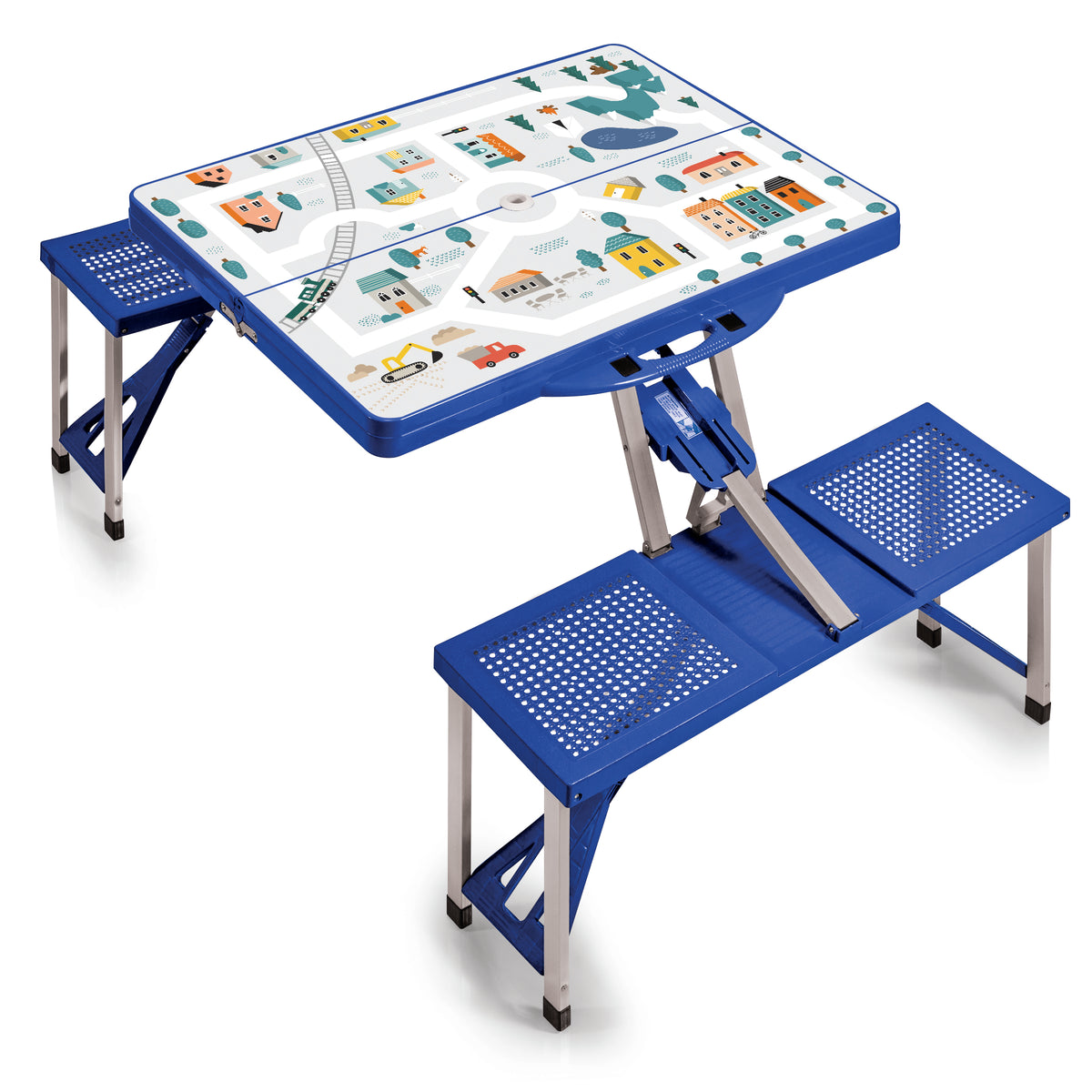 Play Town Picnic Table - Royal Blue