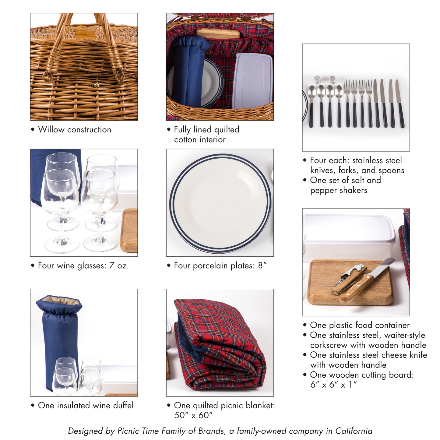 Highlander Picnic Basket