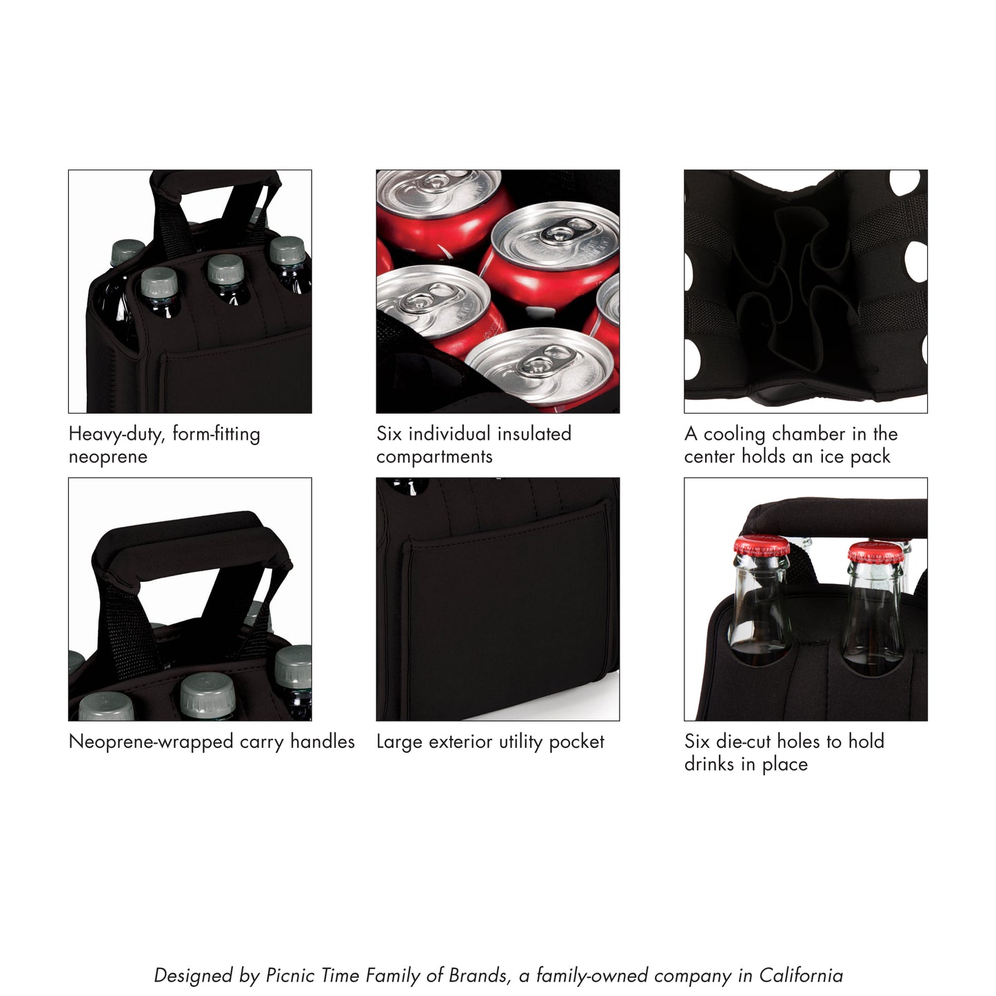 Six Pack Beverage Carrier