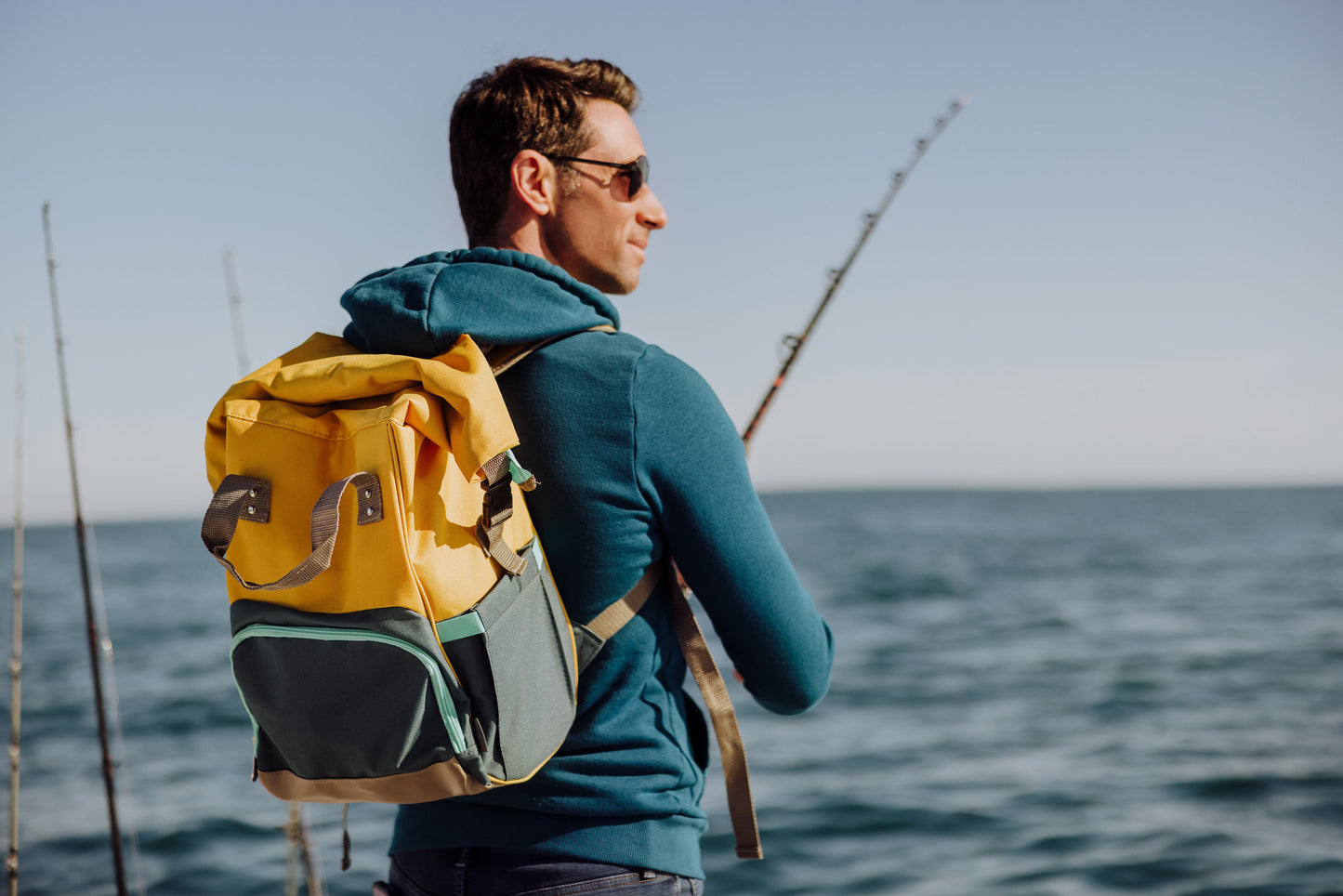 On The Go Roll-Top Backpack Cooler