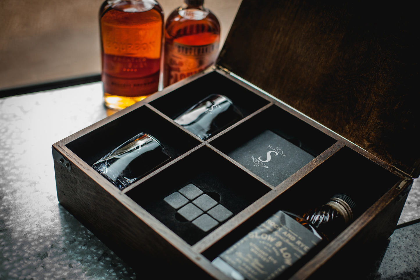 Whiskey Box Gift Set