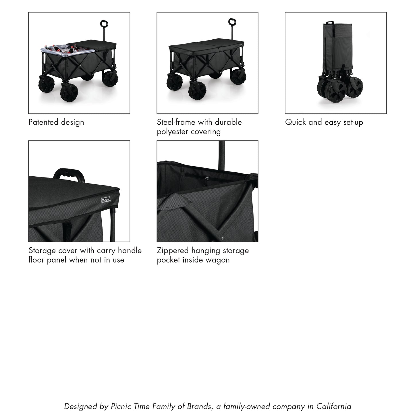 Adventure Wagon Elite All-Terrain Portable Utility Wagon
