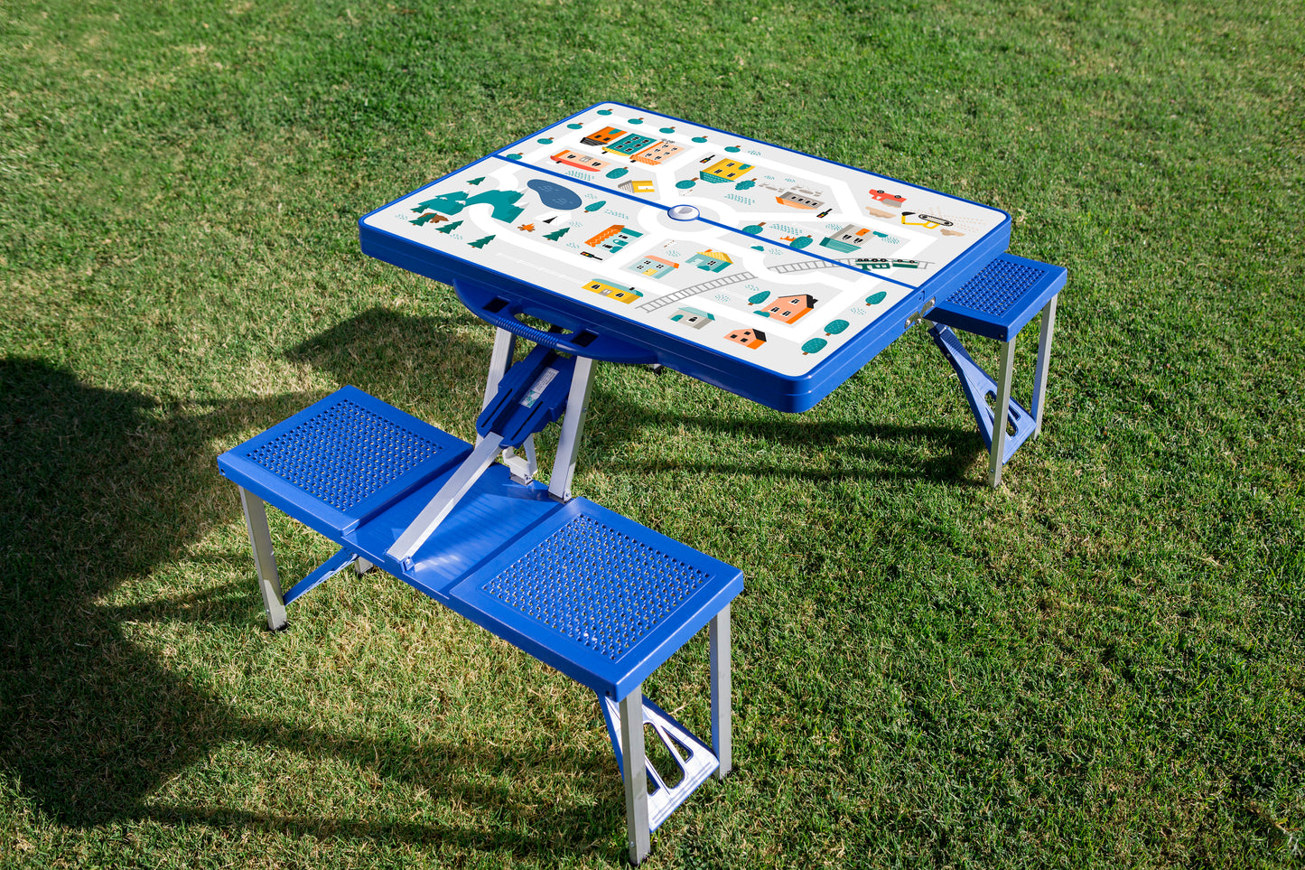 Play Town Picnic Table - Blue