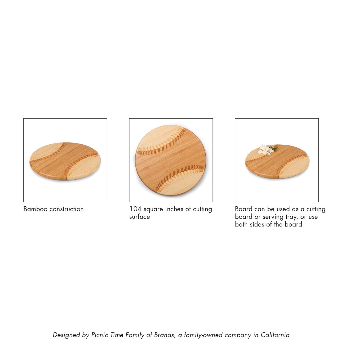 Home Run! Baseball Cutting Board & Serving Tray