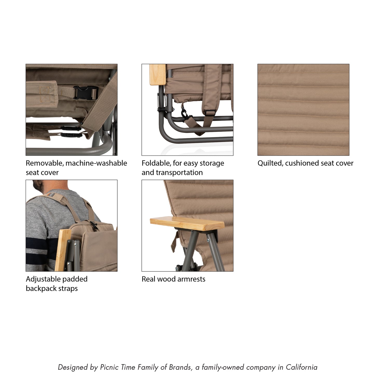 Descanso Padded Beach Chair