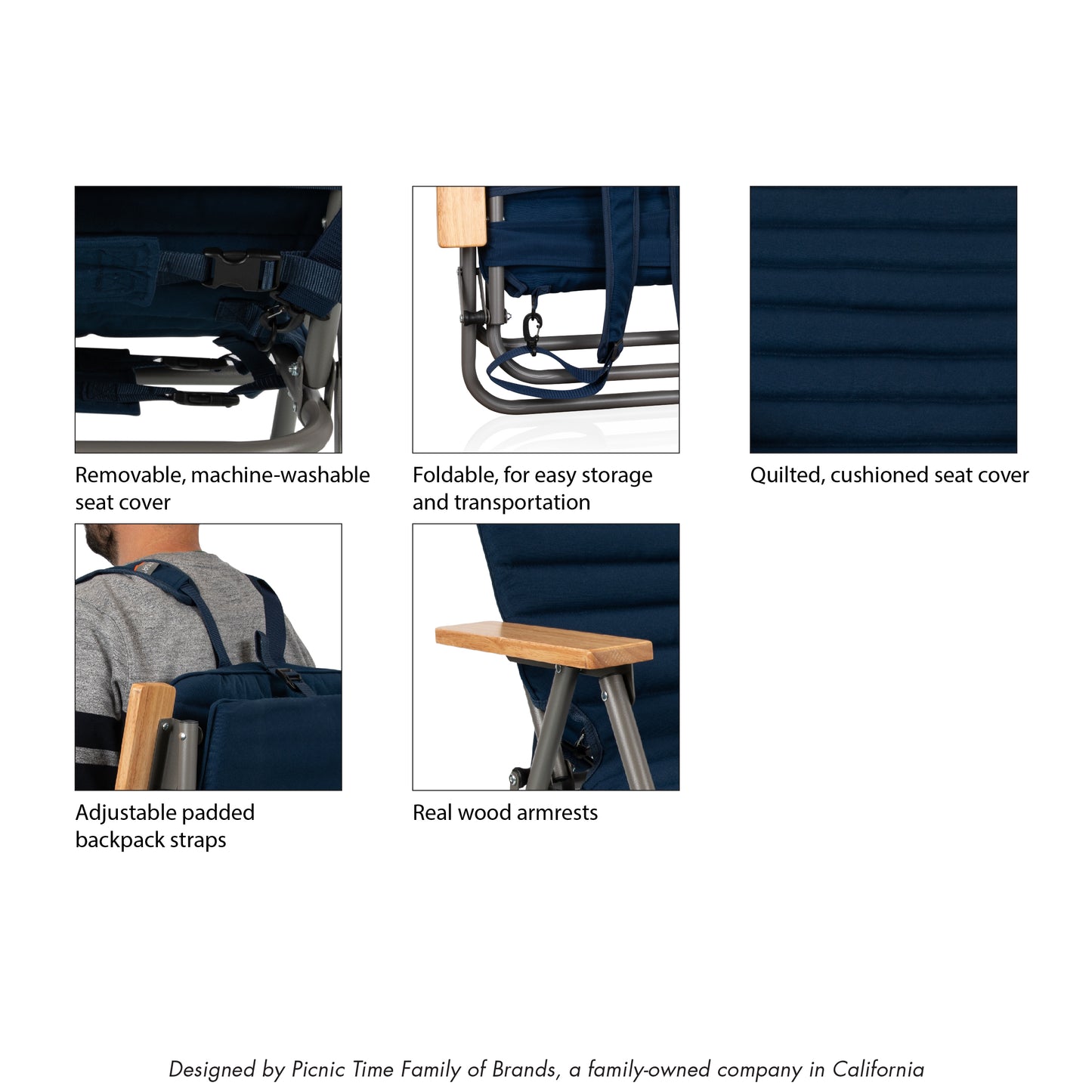 Descanso Padded Beach Chair