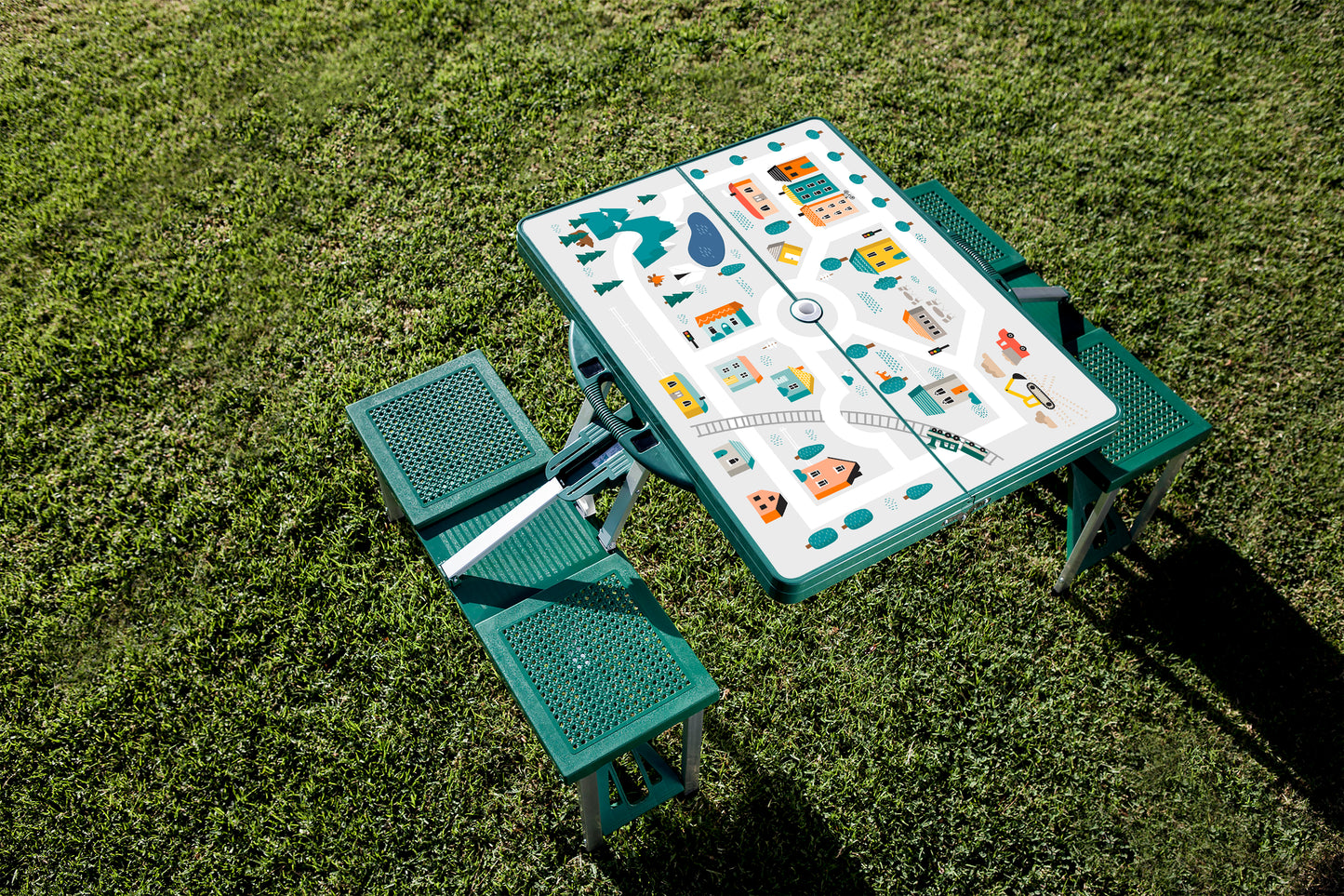 Play Town Picnic Table - Green
