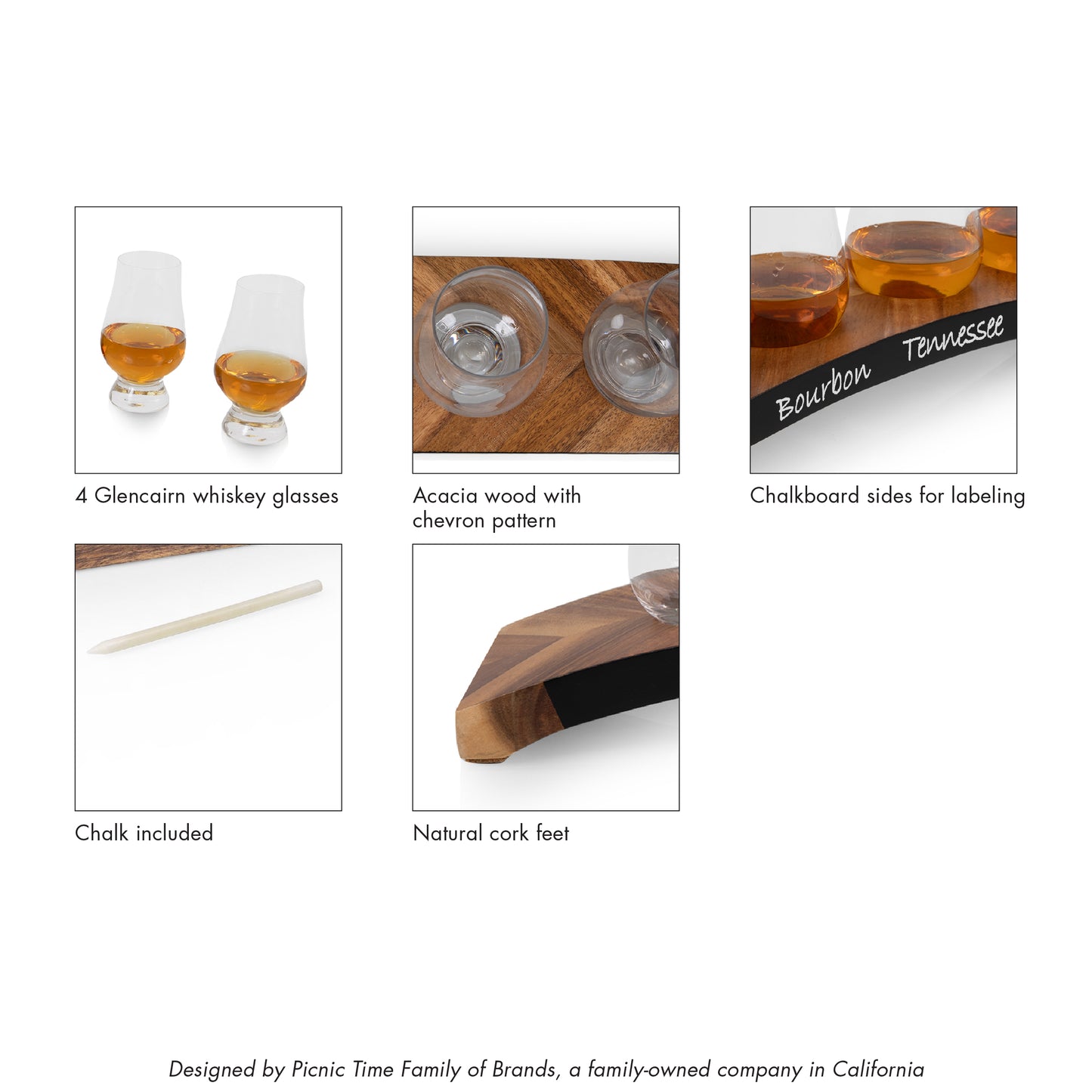 Lowlands Whiskey Flight Tasting Set