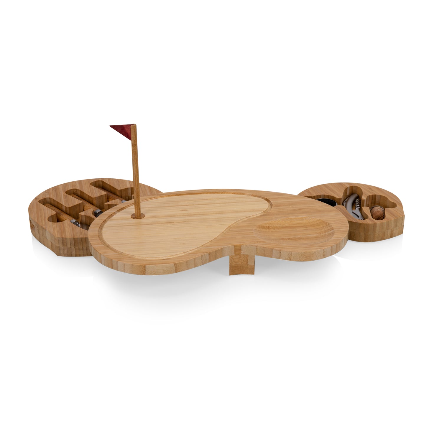 Sand Trap Golf Cheese Cutting Board & Tools Set