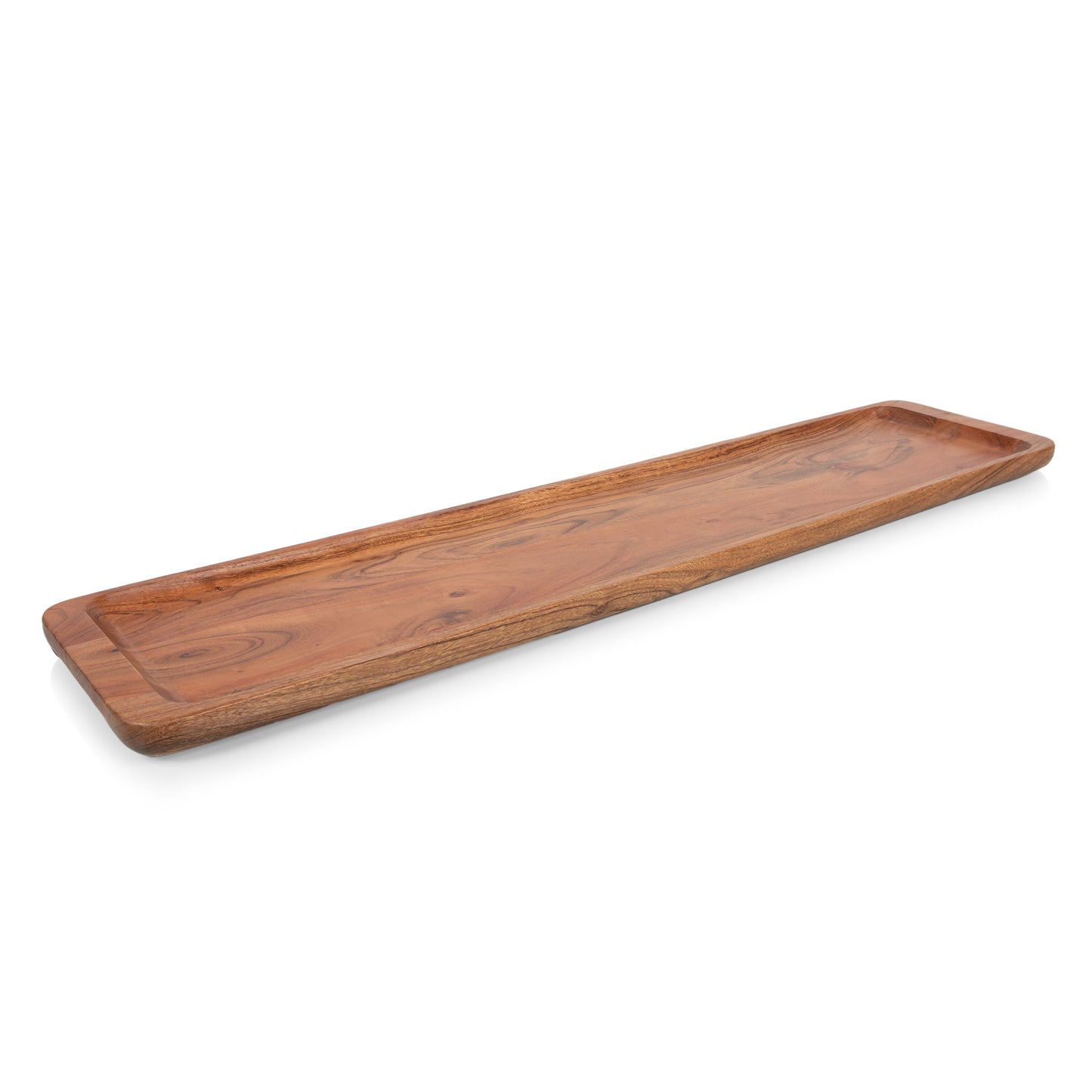 Canapé 36" Appetizer Serving Tray - Acacia Wood