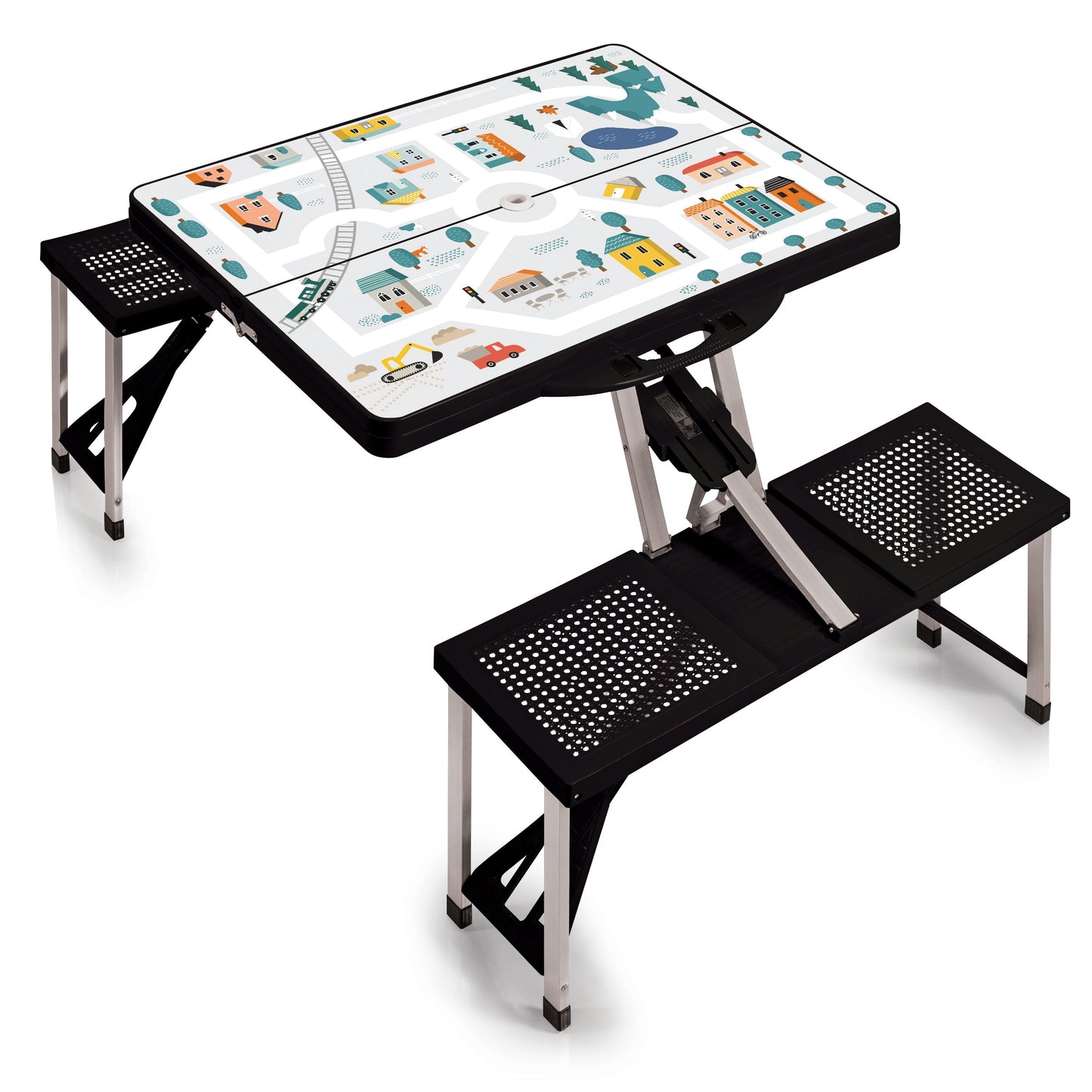 Play Town Picnic Table - Black