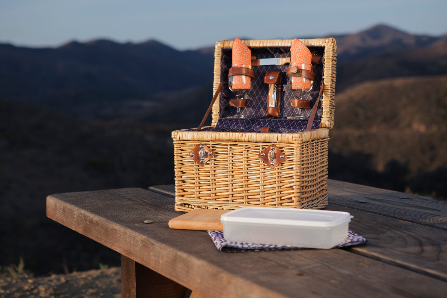 Napa Wine & Cheese Picnic Basket