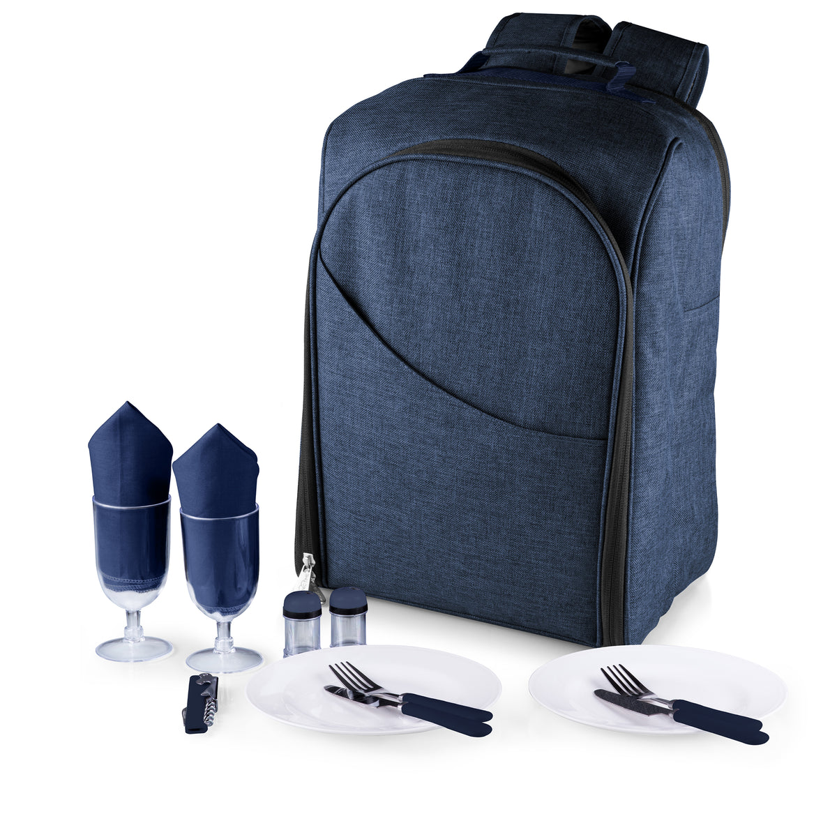 PT-Colorado Picnic Cooler Backpack - Navy Blue