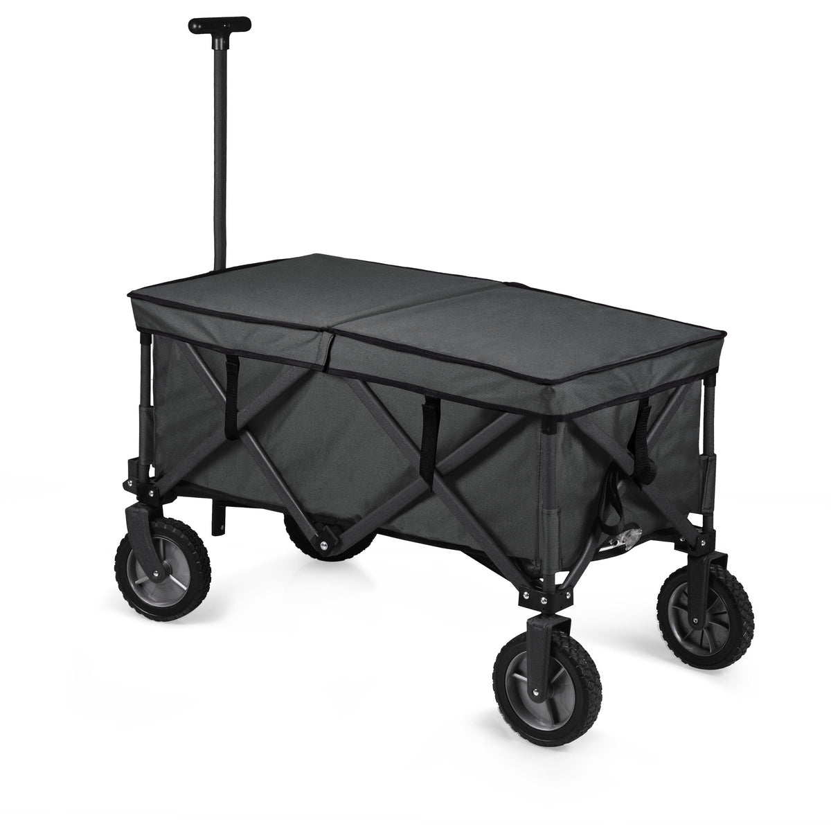 Adventure Wagon Elite Portable Utility Wagon with Table & Liner - Dark Gray