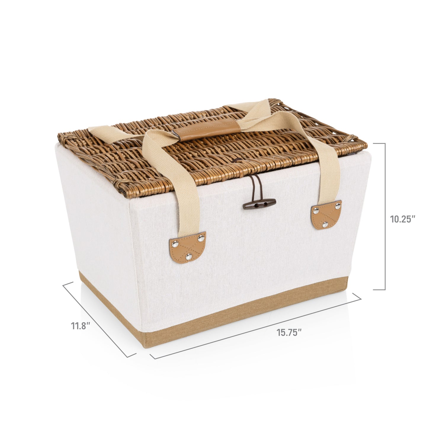Lemongrove Picnic Basket for 2 - Bees & Lemons