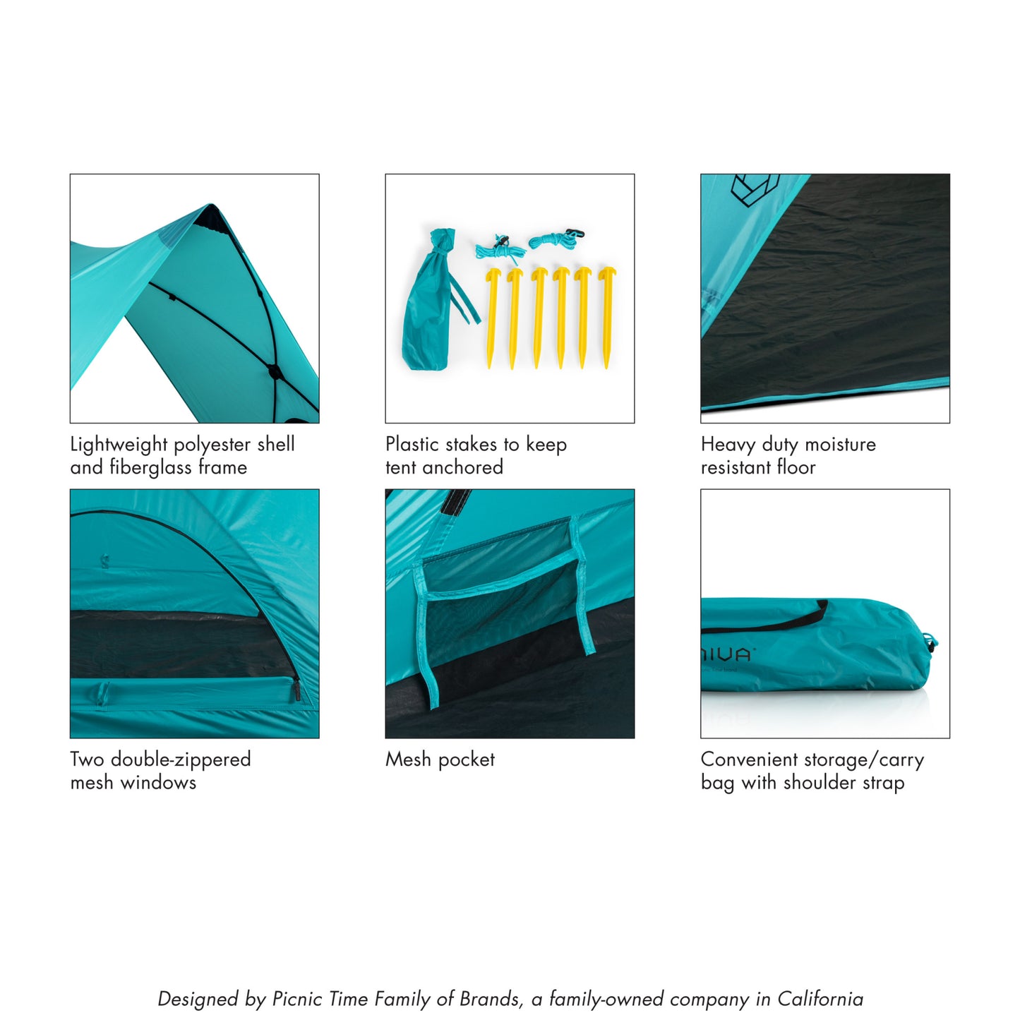 Pismo A-Frame Portable Beach Tent