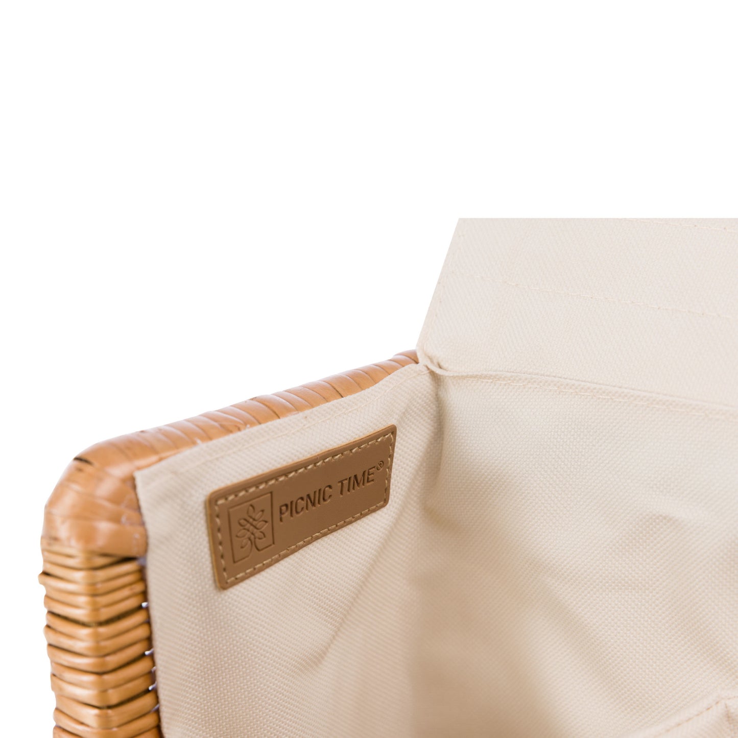 Handwoven Willow Wine & Cheese Picnic Basket with Shoulder Strap