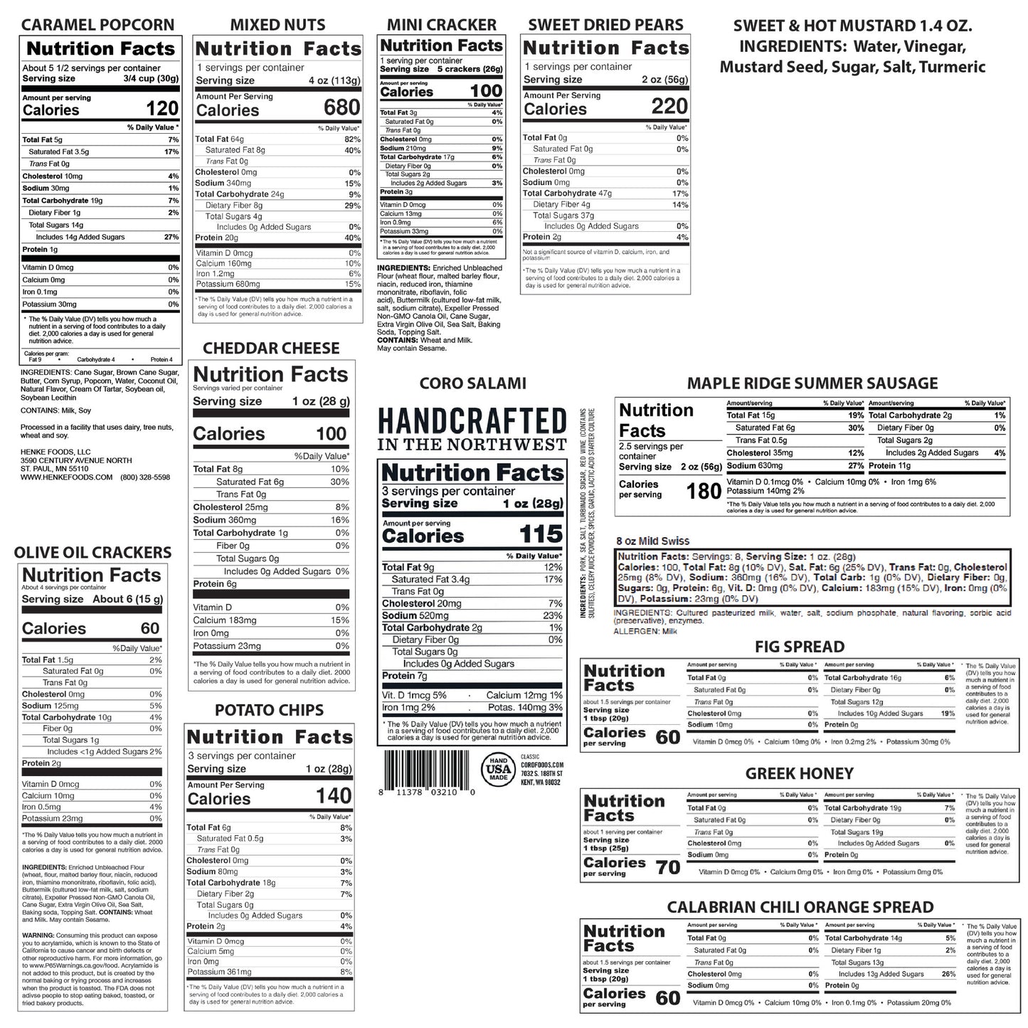 Country Basket with Gourmet Gift Pack