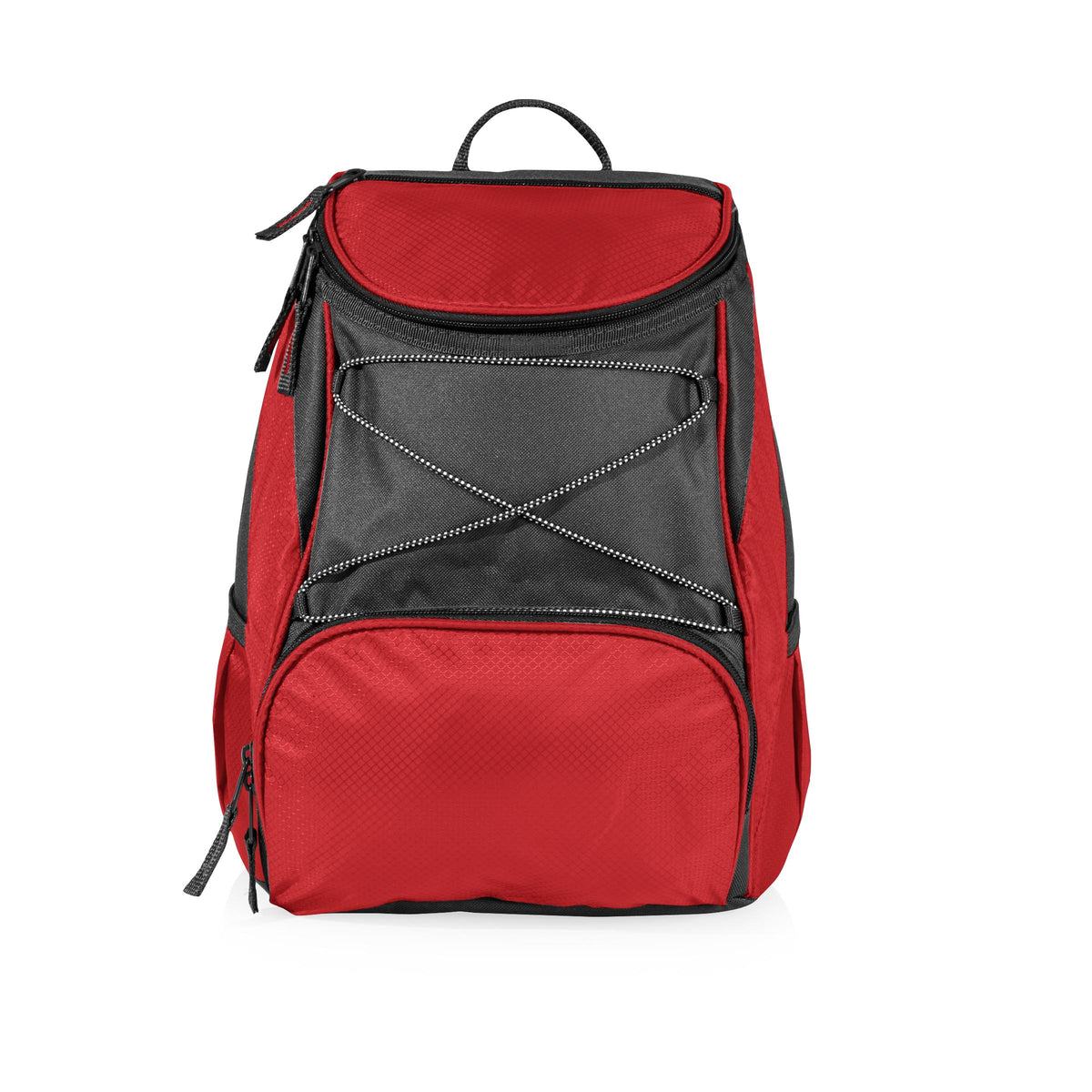 PTX Backpack Cooler - Red with Gray Accents