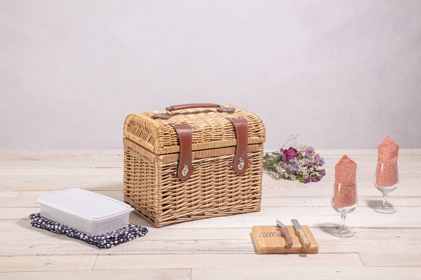 Napa Wine & Cheese Picnic Basket