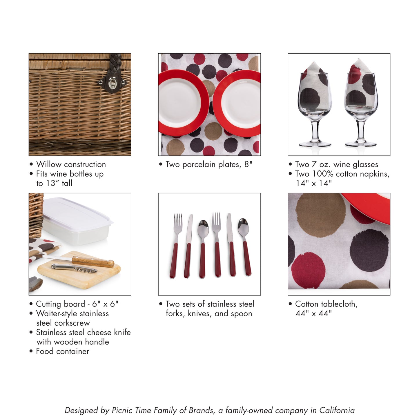 Yellowstone Picnic Basket