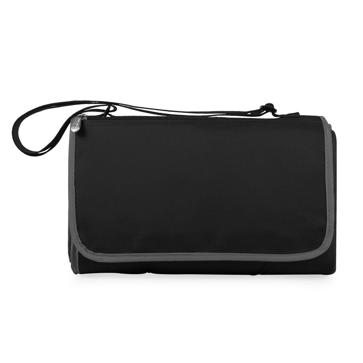 Outdoor Picnic Blanket Tote - Black with Black Exterior