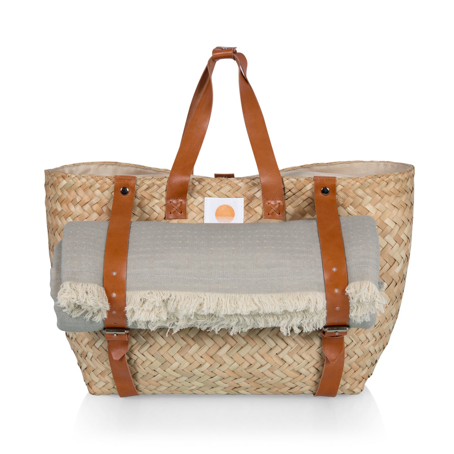 Hermosa Woven Beach Cooler Bag