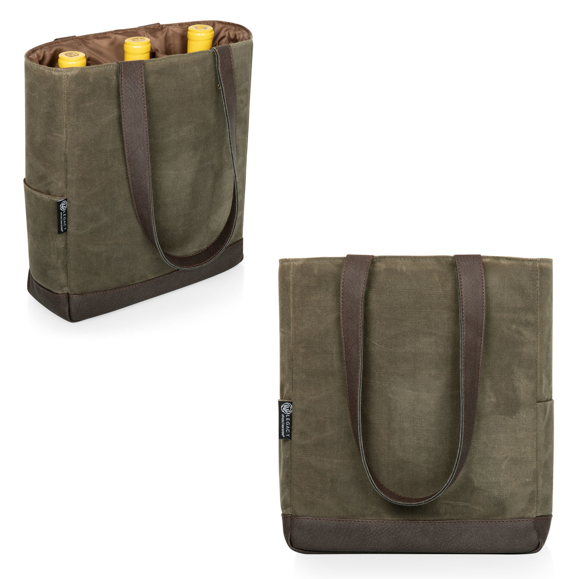 2 Bottle Insulated Wine Cooler Bag - Thumbnail 2