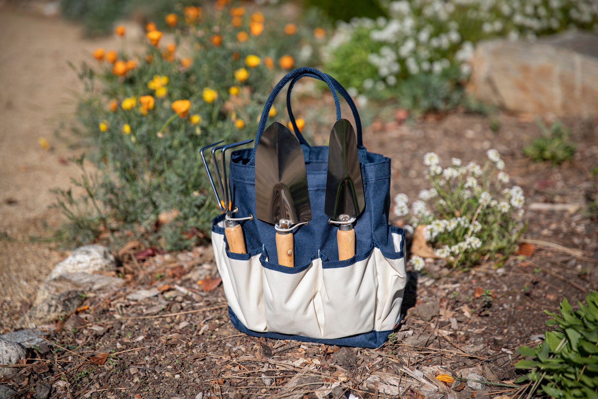 Garden Tote with Tools - Thumbnail 3