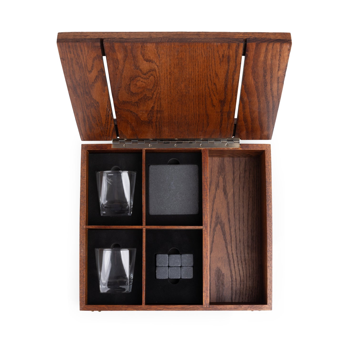 Monogram Whiskey Box Gift Set