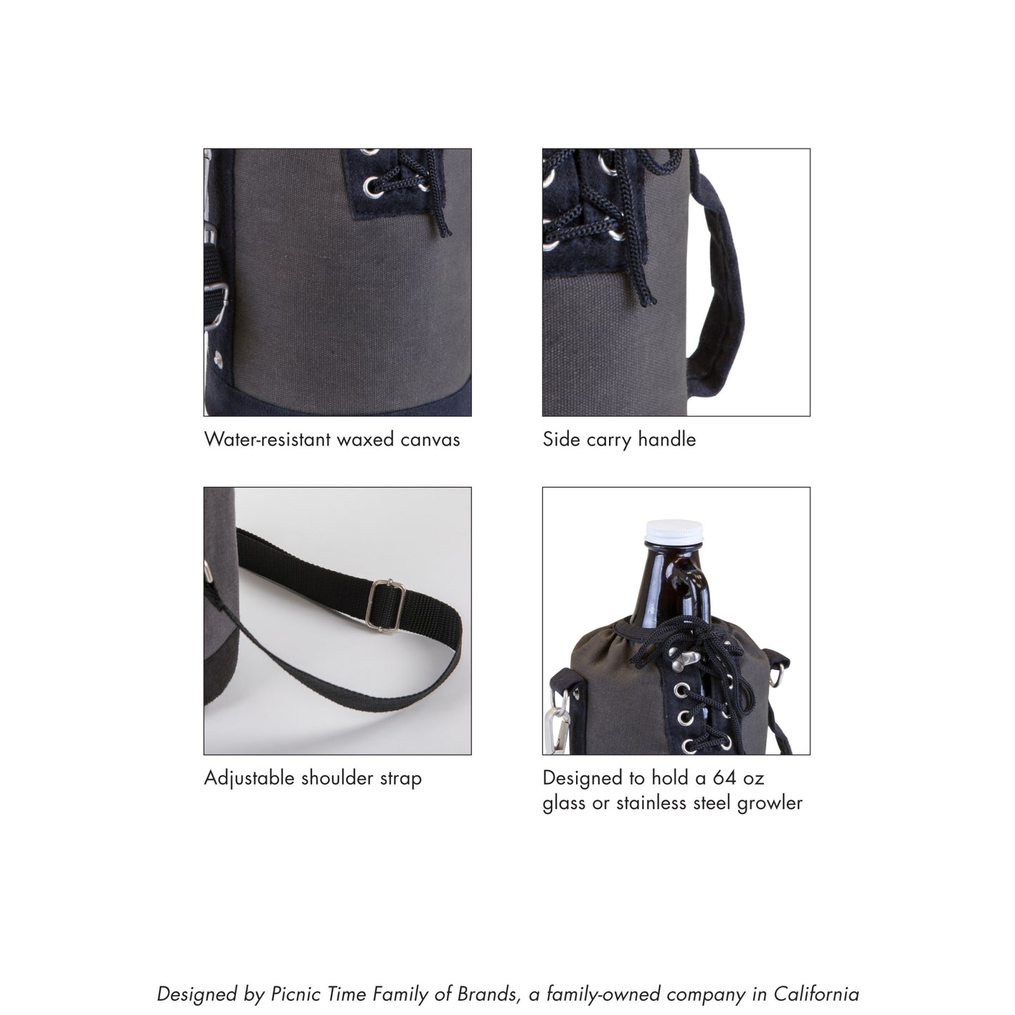 Insulated Growler Tote