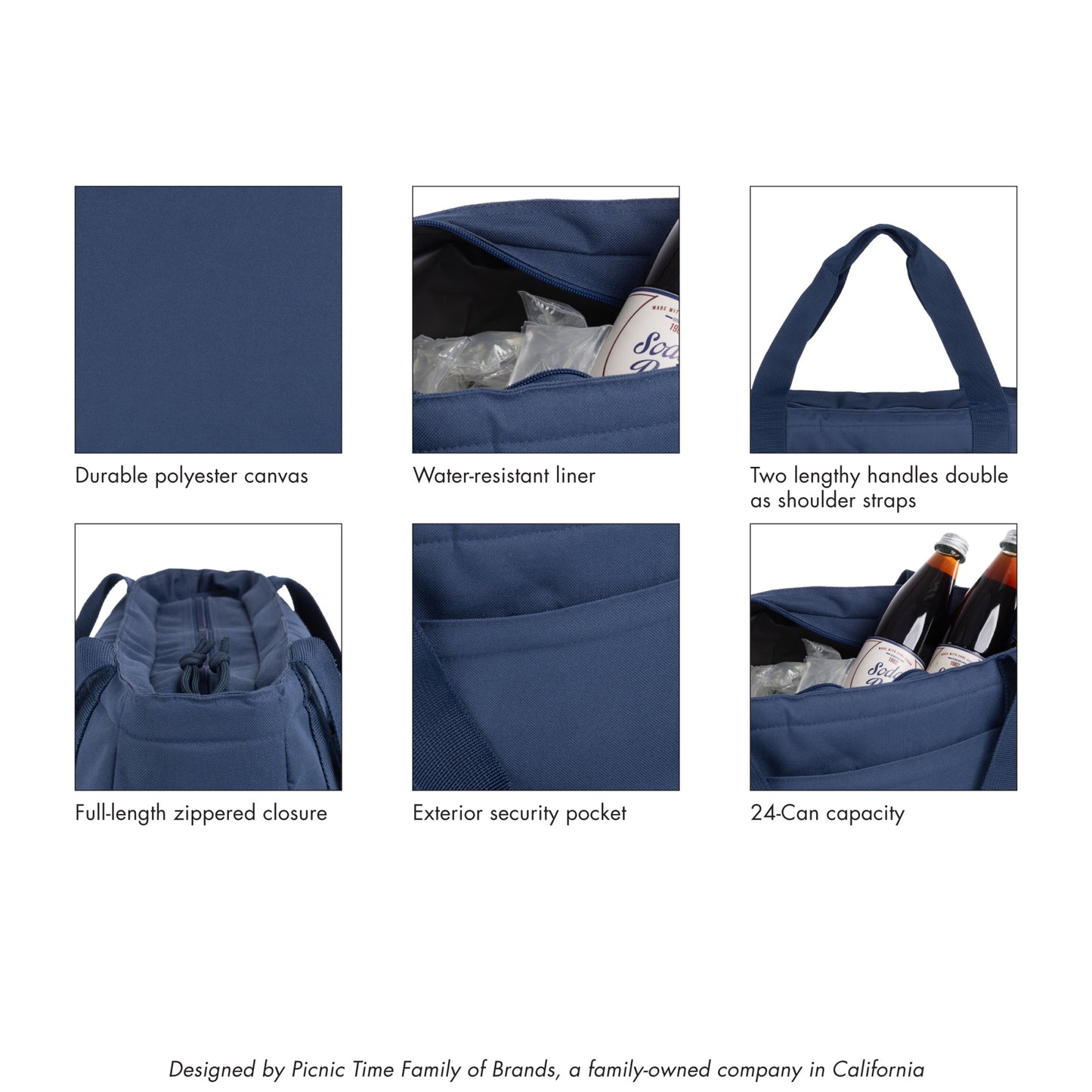 Topanga Cooler 2.0 - Navy