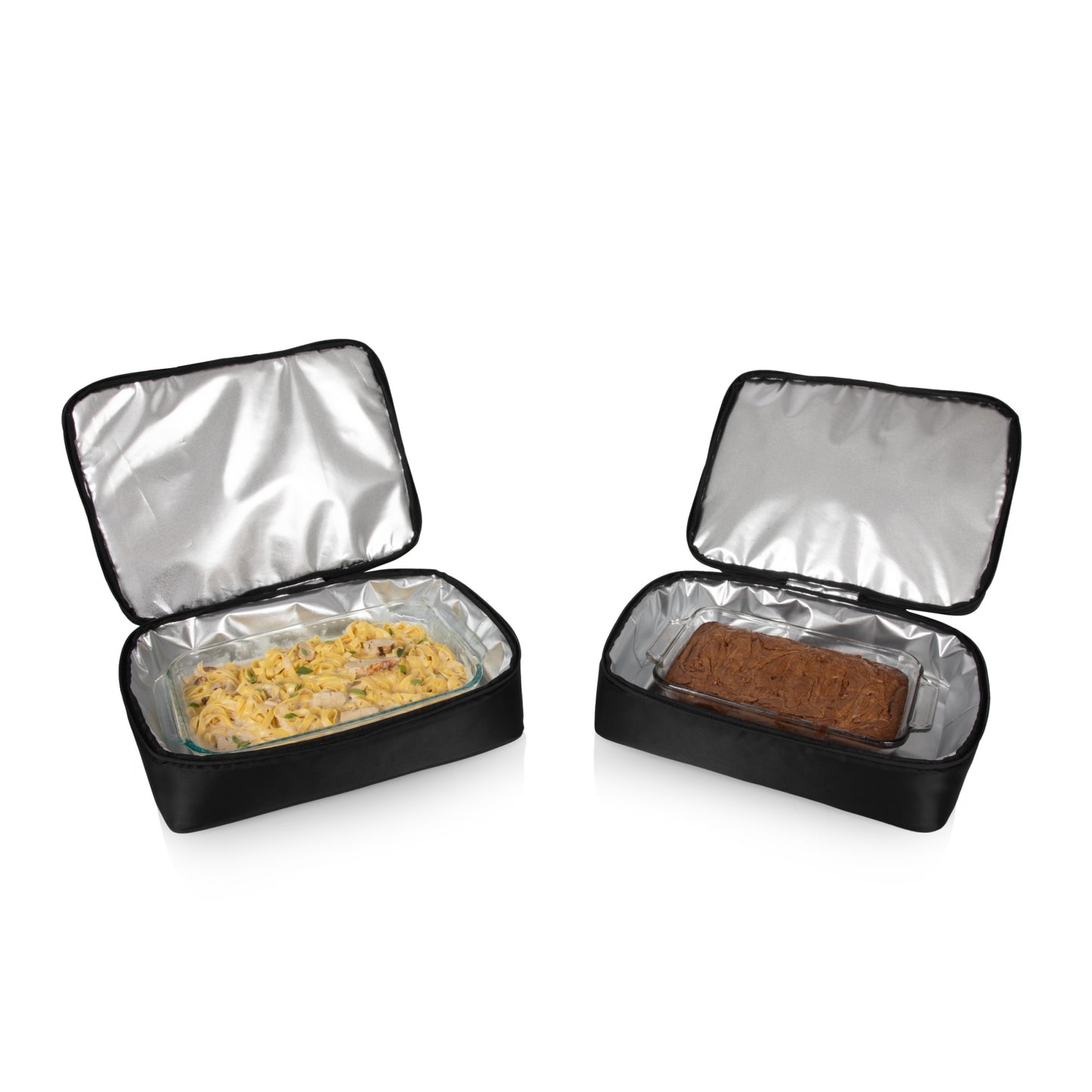 Double Decker Insulated Casserole Tote Made from Recycled Bottles