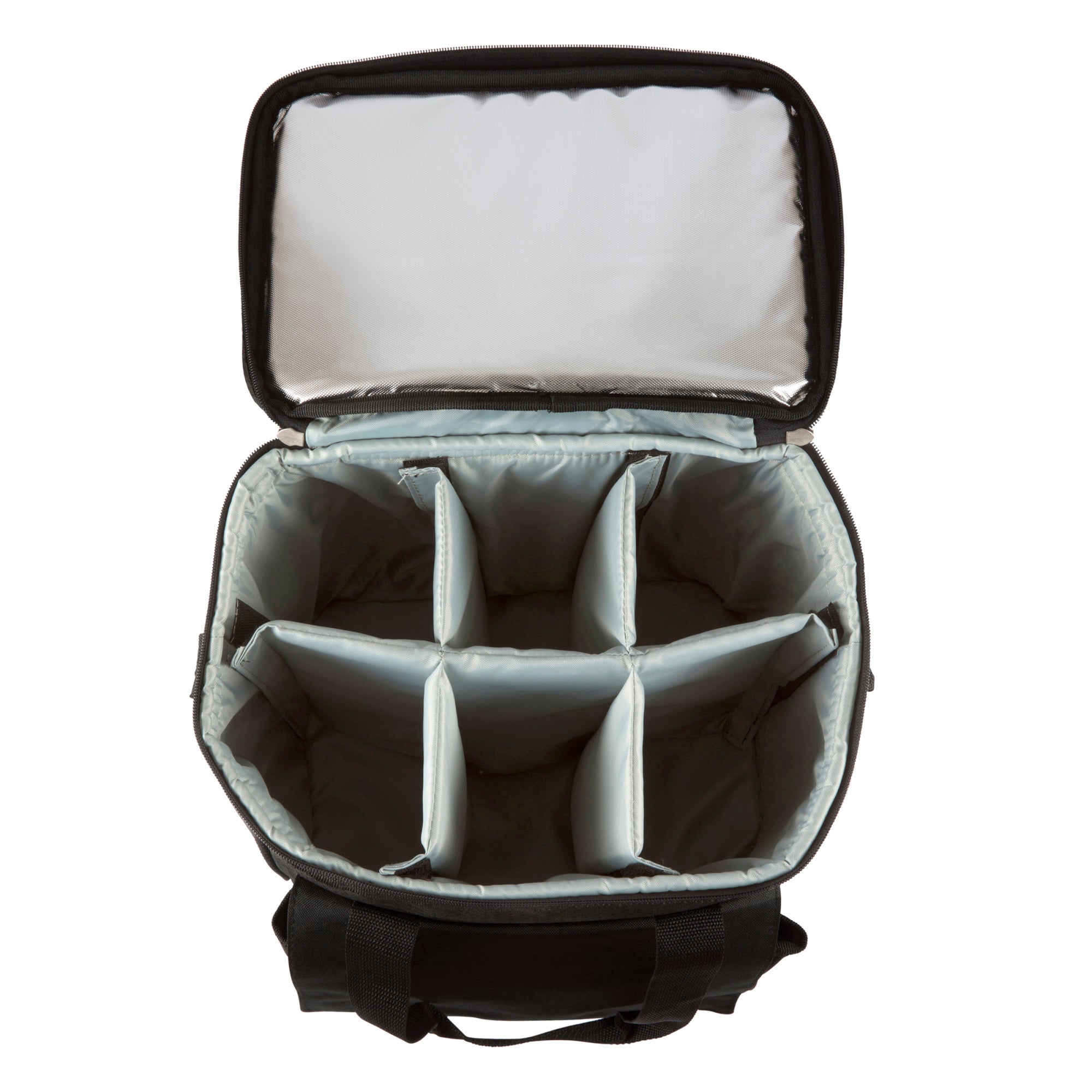 Cellar 6-Bottle Wine Carrier & Cooler Tote with Trolley