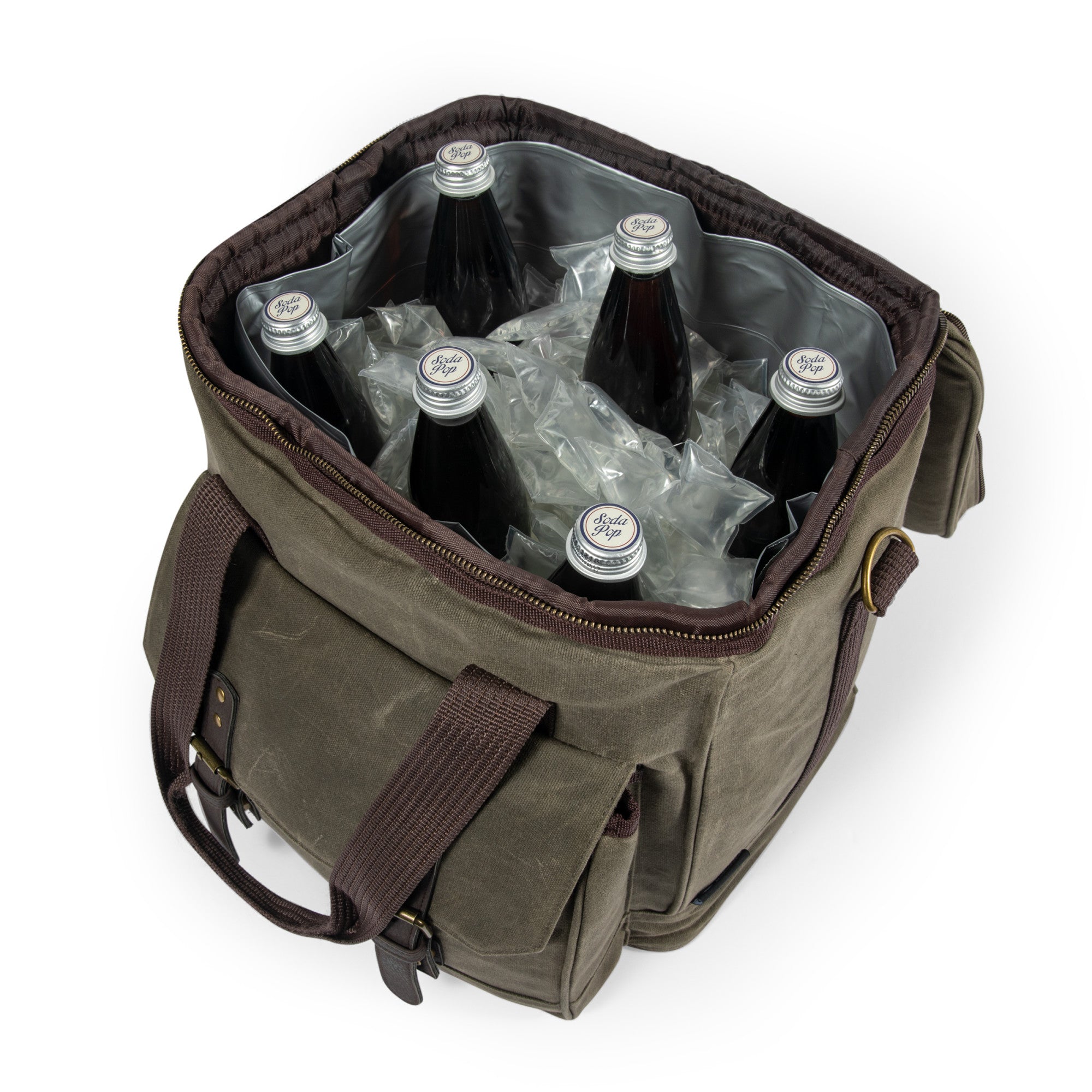Weekender 6 Bottle Insulated Wine Bag - Thumbnail 4