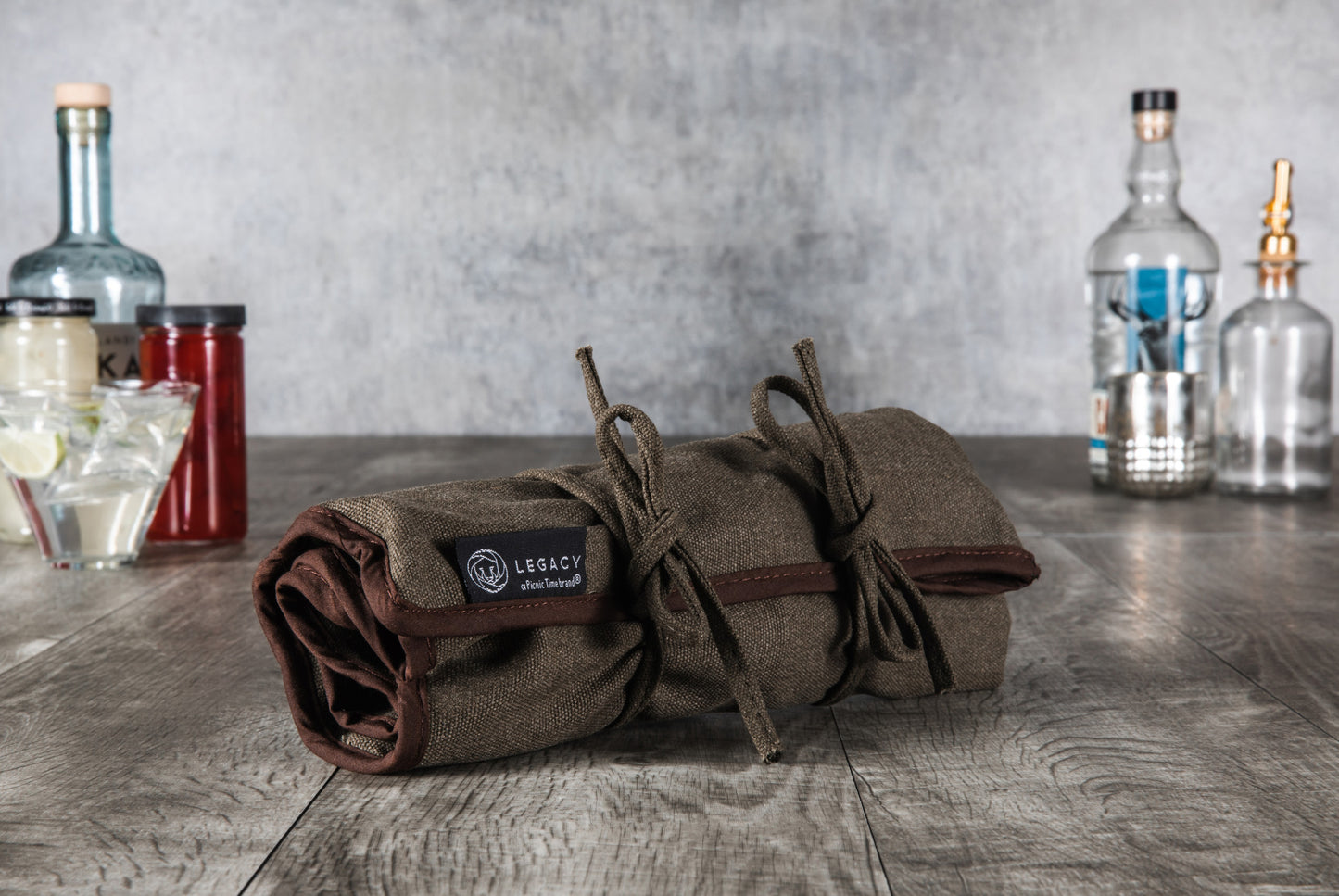 10-Piece Bar Tool Roll Up Kit