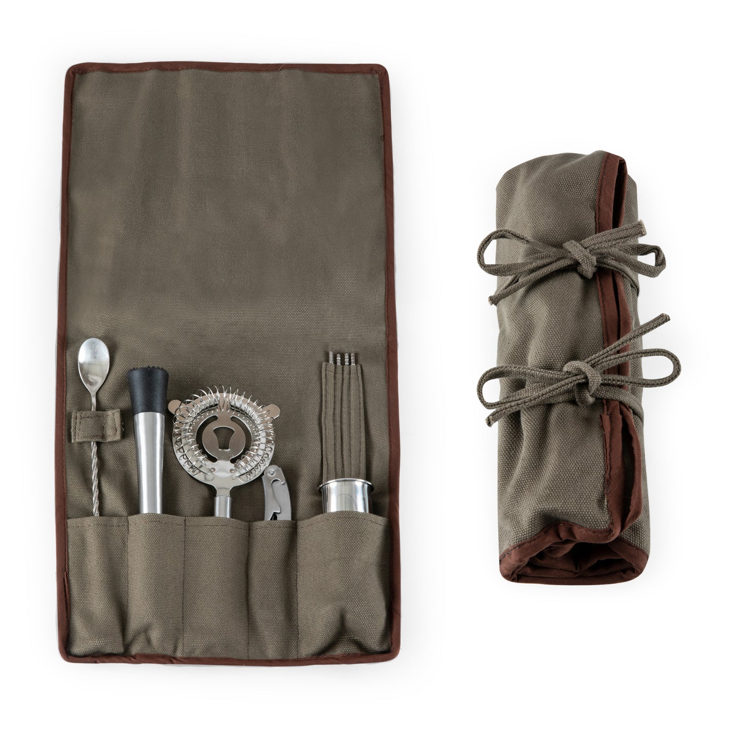 10-Piece Bar Tool Roll Up Kit