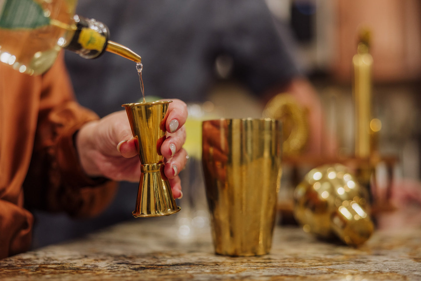 Carousel Lazy Susan Bar Set