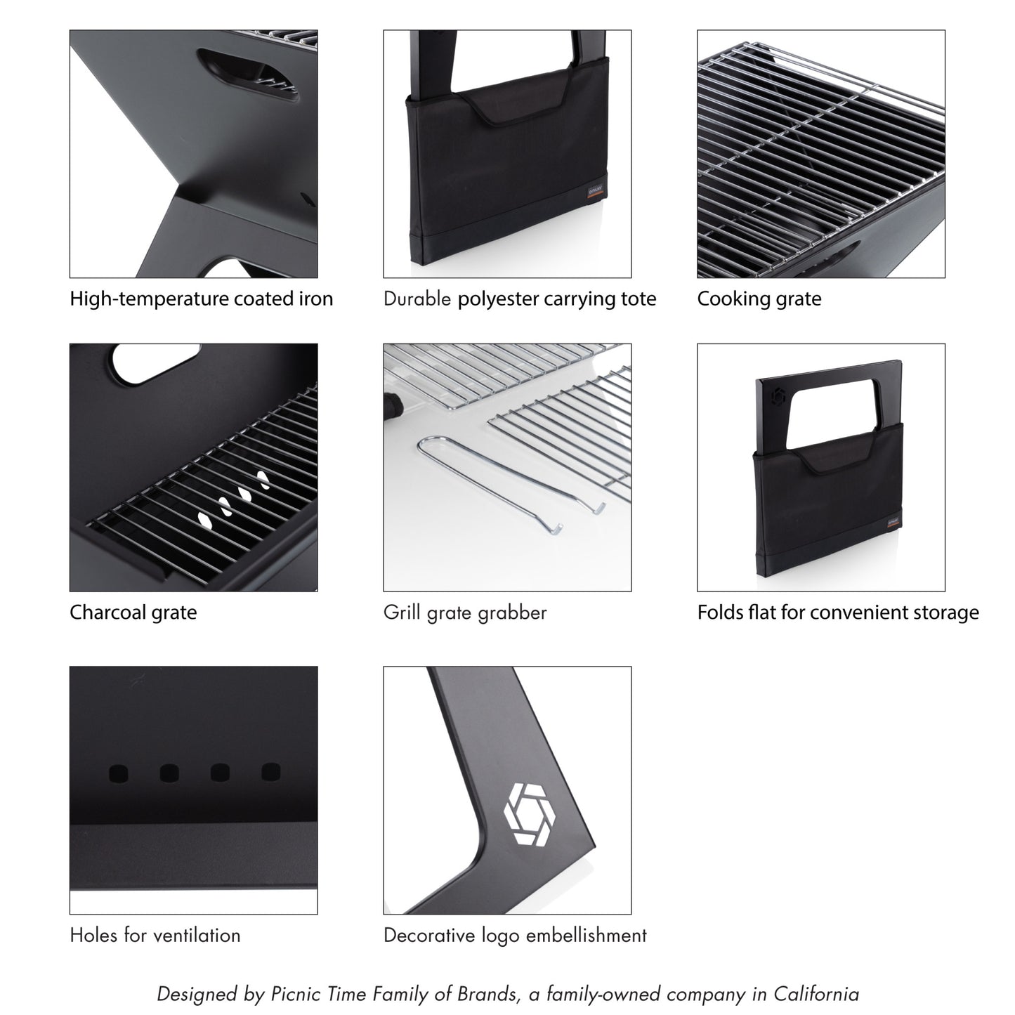 X-Grill Portable Charcoal BBQ Grill