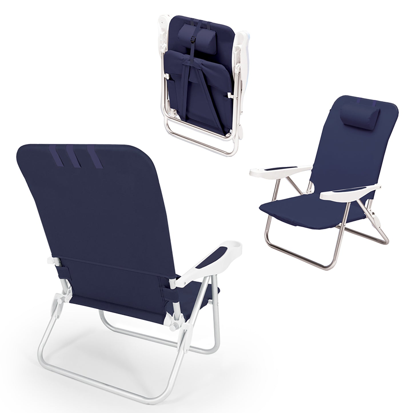 Monaco Reclining Beach Backpack Chair