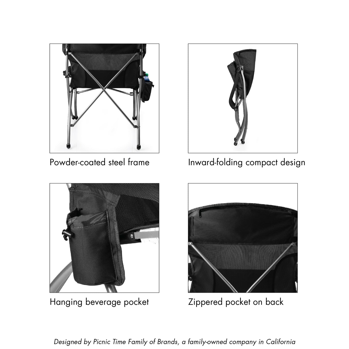 PT-XL Heavy Duty Camping Chair