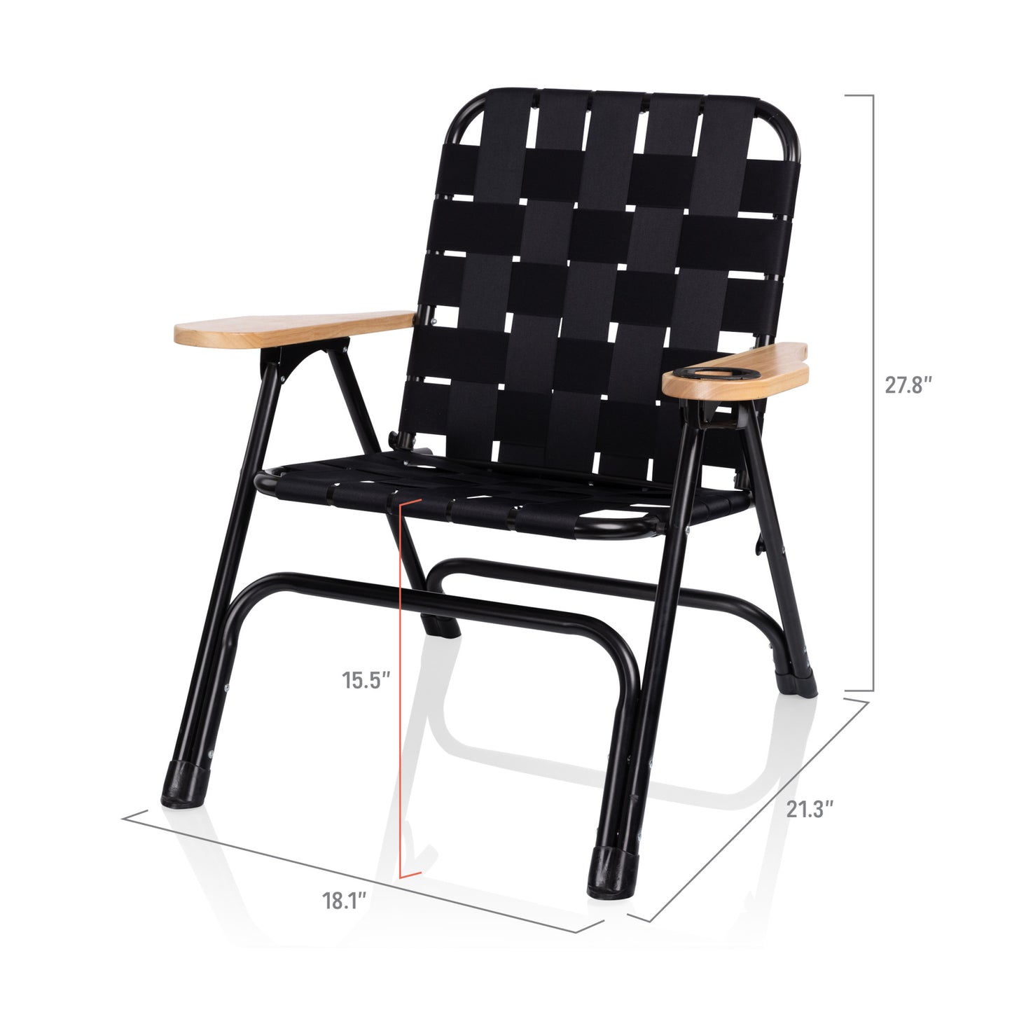 Lux Woven Camp Chair