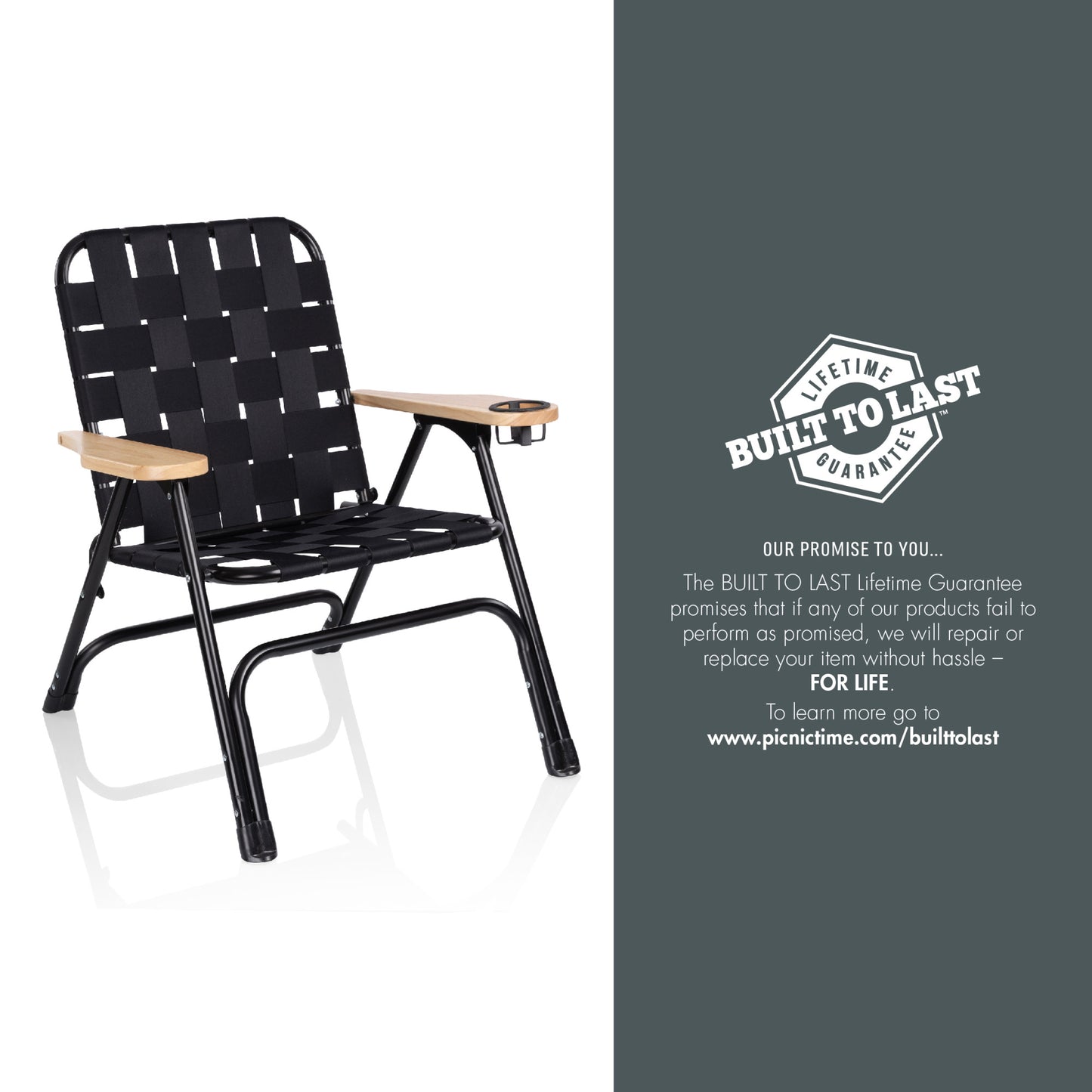 Lux Woven Camp Chair