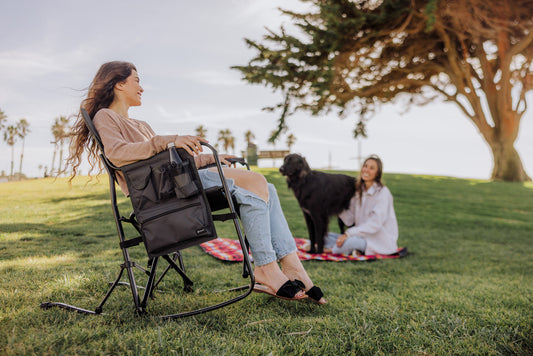 Personalized Woodland Rocking Chair- Charcoal Gray