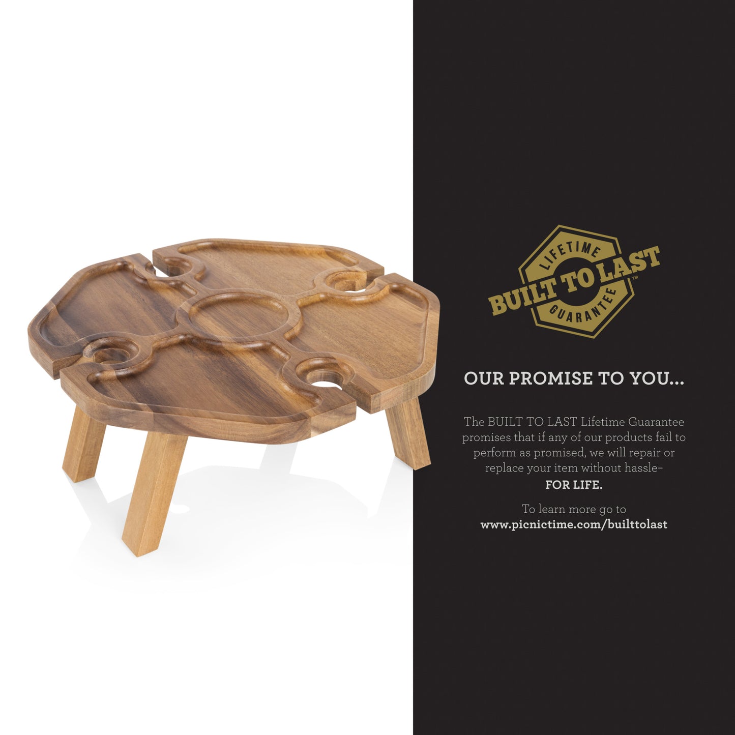 Mesavino Wine Picnic Table