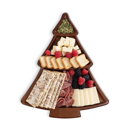 Christmas Tree Sectioned Serving Tray