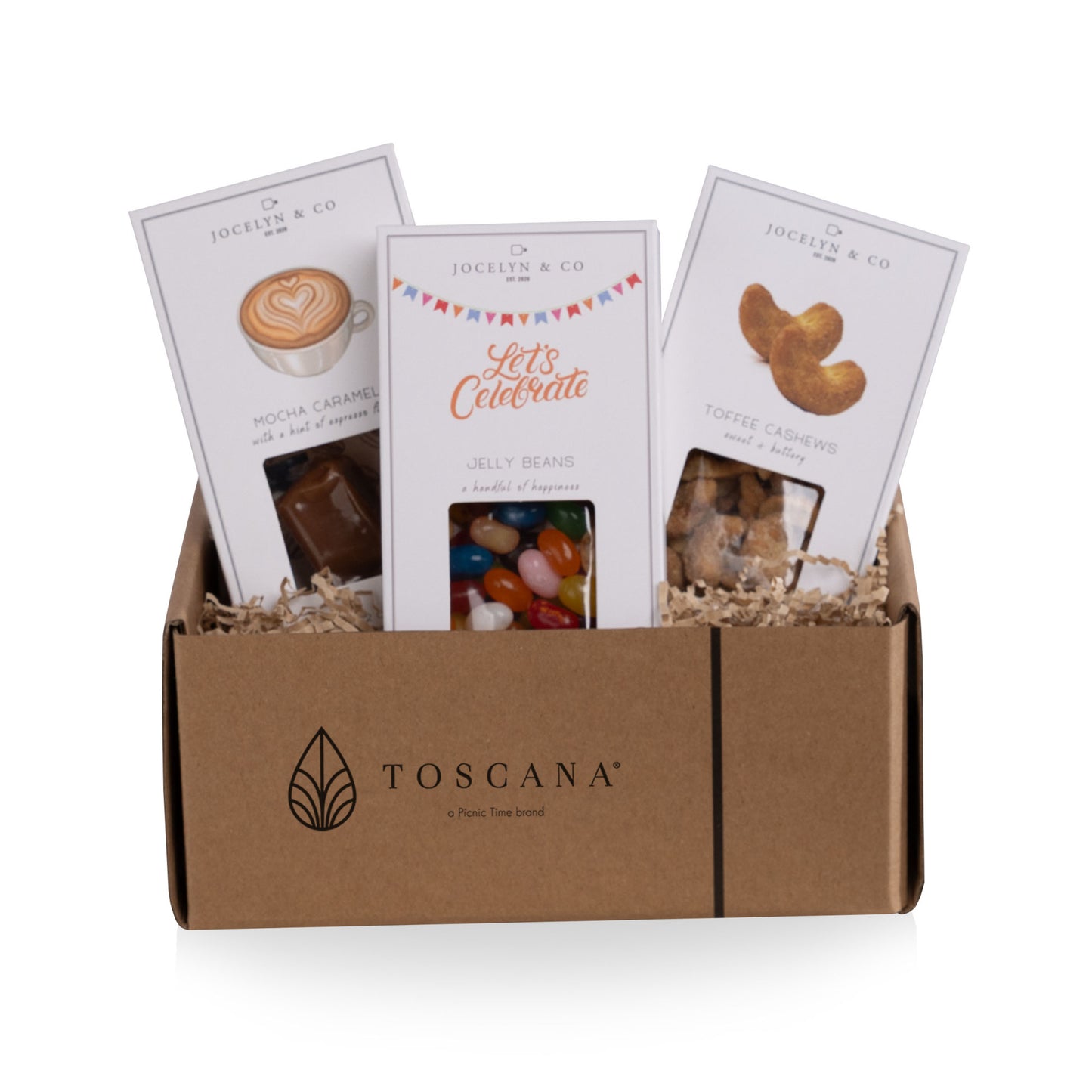 Christmas Tree Serving Tray with Gourmet Gift Pack